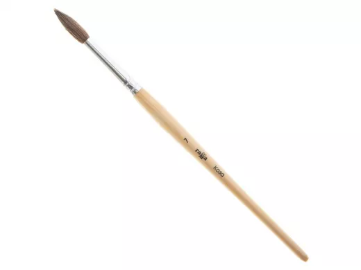 Кисть коза (1 штука), круглая, №7 "BR-102460"