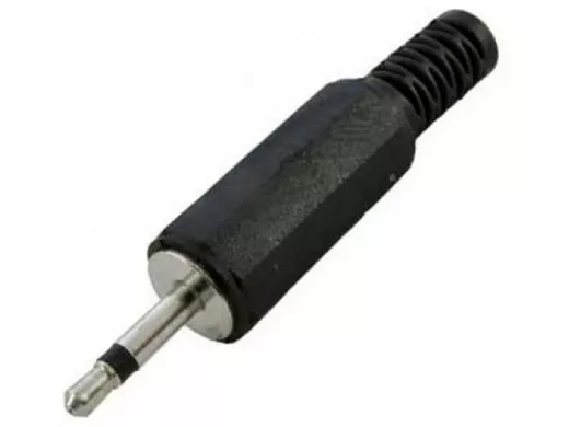 Штекер 2,5мм моно (пластм.)