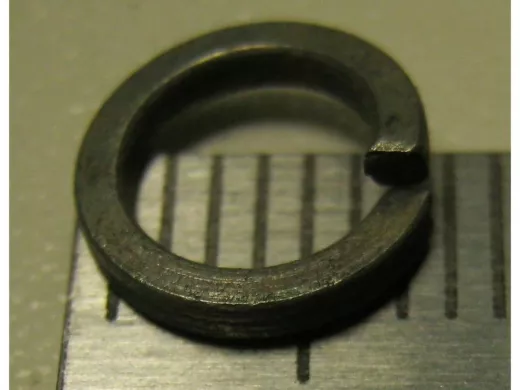 Шайба пружинная оцинкованная  M5 DIN 127 (    1шт) 