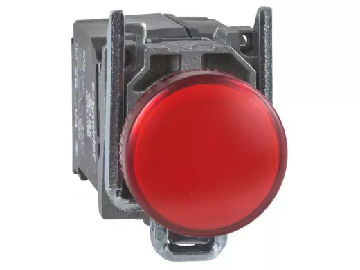 СИГНАЛЬНАЯ ЛАМПА  XB4BVM4  22ММ 240В КРАСНАЯ СВЕТОДИОДН. ВИНТ.КРЕПЛ. "SCHNEIDER ELECTRIC"