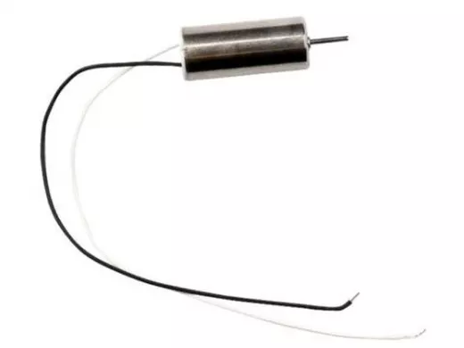Двигатель 3,7V RC820BW (L/Dдвиг=20/8,0mm, L/Dвала=8,5/1,0mm, 50000об/м, 0,08А, выв.чёр/бел.) для ави