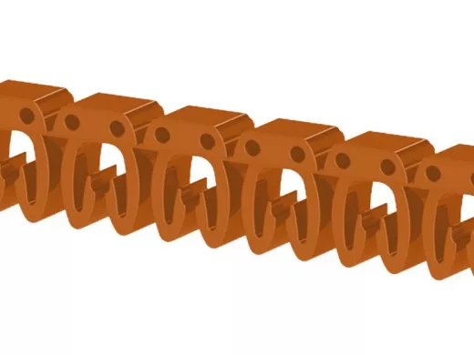 Маркировка кабеля  KE1 (0,751,5мм.кв.) "3" по 500шт (цена за 1шт),арт.517003