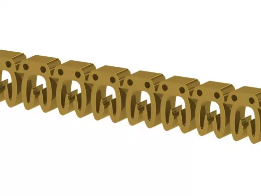 Маркировка кабеля  KE1 (0,751,5мм.кв.) "D" по 200шт (цена за 1шт),арт.517013