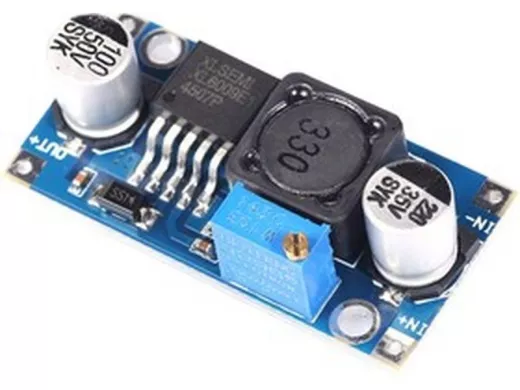 Модуль DC-DC повышающий вход 3,0-32V - вых. 5,0-35V, до 4А (на XL6009E1)  "BP-129319"