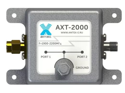 Грозозащита для антенн 3G AXT-2000 (SMA-male/SMA-female)