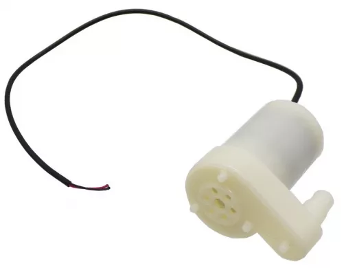 Насос водяной "mini" вертик.1.5литр/мин. вх d=5мм, вых=7.5мм, Uупр =3-5V/ 200мА