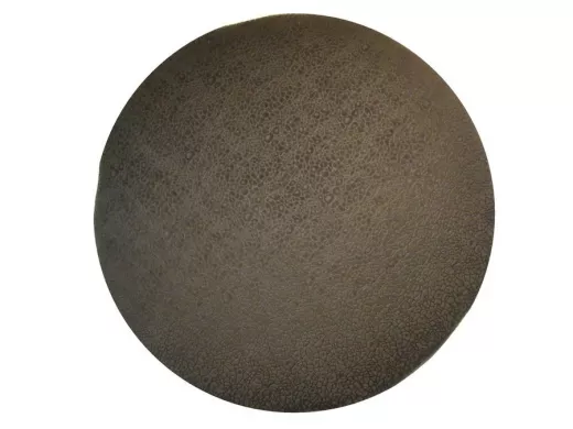 Сиденье для табурета "TABURETTO-14922" диаметр 310мм тёмно0коричневый, микровелюр