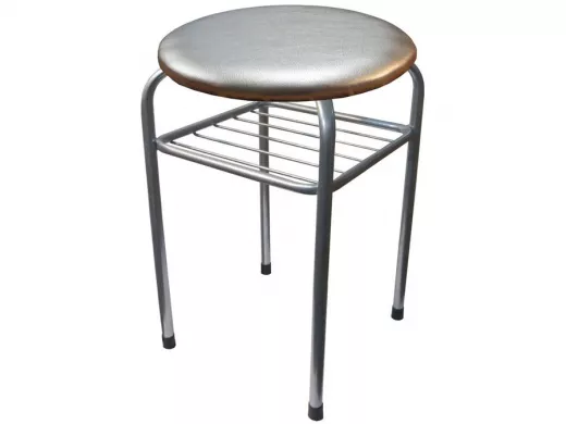 Табурет с полкой для вещей 