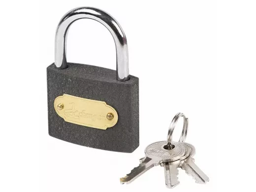 Навесной замок 50 мм чугун "Четыре Сезона" 79-0005