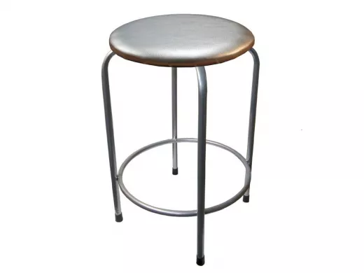 Табурет с подставкой для ног и полкой 