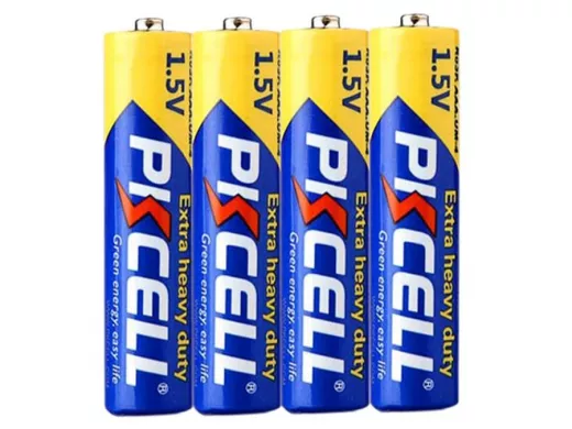 Солевой элемент питания PKCELL R03P-4S-4 тип - AAА 4 шт пленка, цена за 4шт