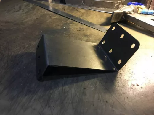 Пластина для прожектора вылет 11см "IPAHD-80-214489" серая, на кронштейны серии IPAHD, HIWOLL