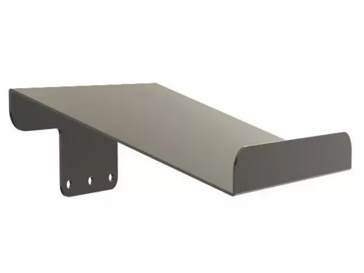 Козырёк для камер видеонаблюдения "IPAHD-91BK-216851" черный для кронштейнов IPAHD,сталь 2мм,19х20см