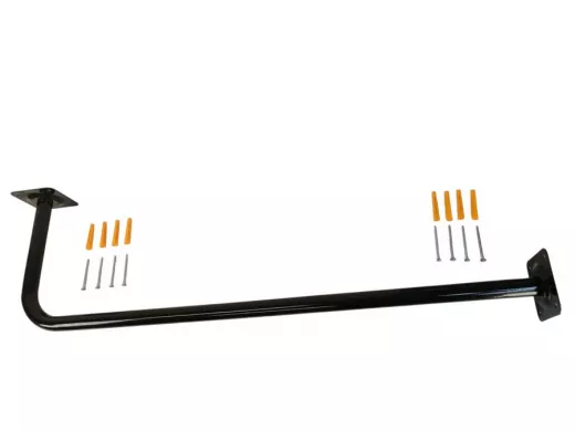 Поручень угловой для домов к стене или потолку, ширина 100см высота 30см 