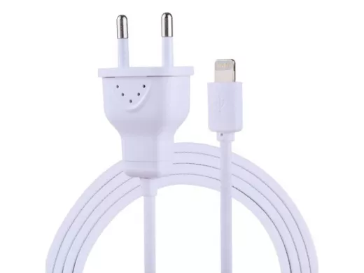 Сетевое зарядное устройство Орбита OT-APU02 (BS-2052)  (iPhone5/6/7, 1.5м)