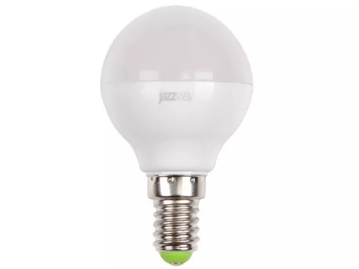 Светодиодная лампа JazzWay PLED-SUPER POWER  G45  7W=60W  3000K  530Lm  E14   230/50