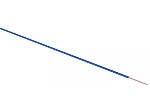 Провод ПГВА 1 х 1.50мм.кв., (бухта 100м), СИНИЙ  REXANT