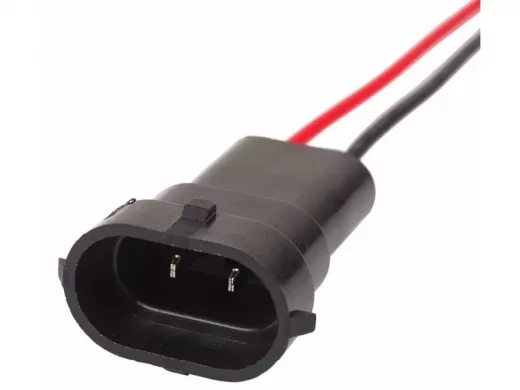 Автомобильный разъем штекер H8/H11 с проводом 10 см