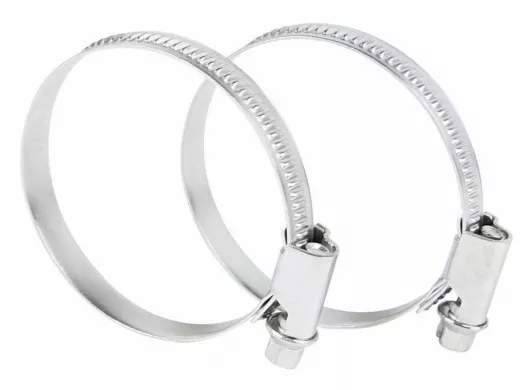 Хомут червячный цинк  40-60 мм 