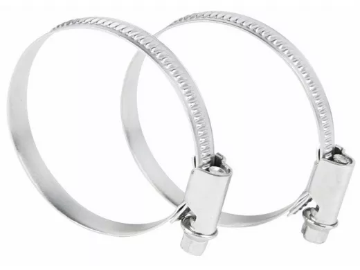 Хомут червячный цинк  50-70 мм 