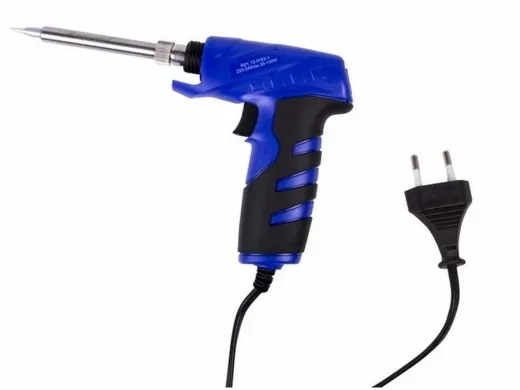 Паяльник 130-25Вт 220В "PLK-28526" импульсный с керамическим нагревателем