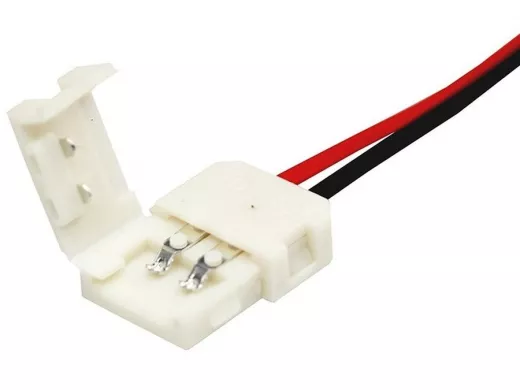 Коннектор питания (1 разъем) для одноцветных светодиодных лент шириной 8 мм Neon-Night