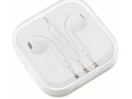 Гарнитура  с микрофоном белые