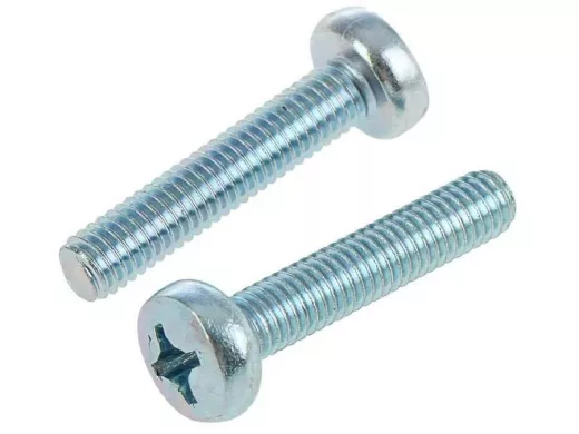 Винт оцинк. с полукруглой головой 5х12 DIN 7985  500шт 