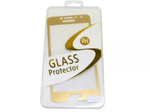 Стекло защитное Honor 6Х, Full Glass - Base G, золотистое