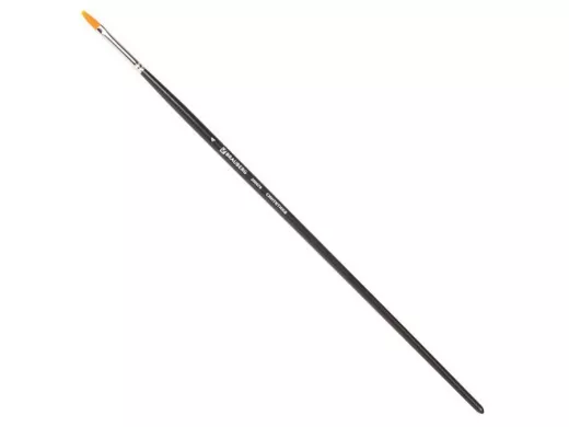 Кисть художественная проф. "BR-80156" ART CLASSIC, синтетика жесткая, овальная, № 4, длинная ручка