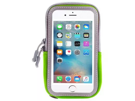 Орбита OT-SMH10 Зеленый чехол-нарукавник для смартфона